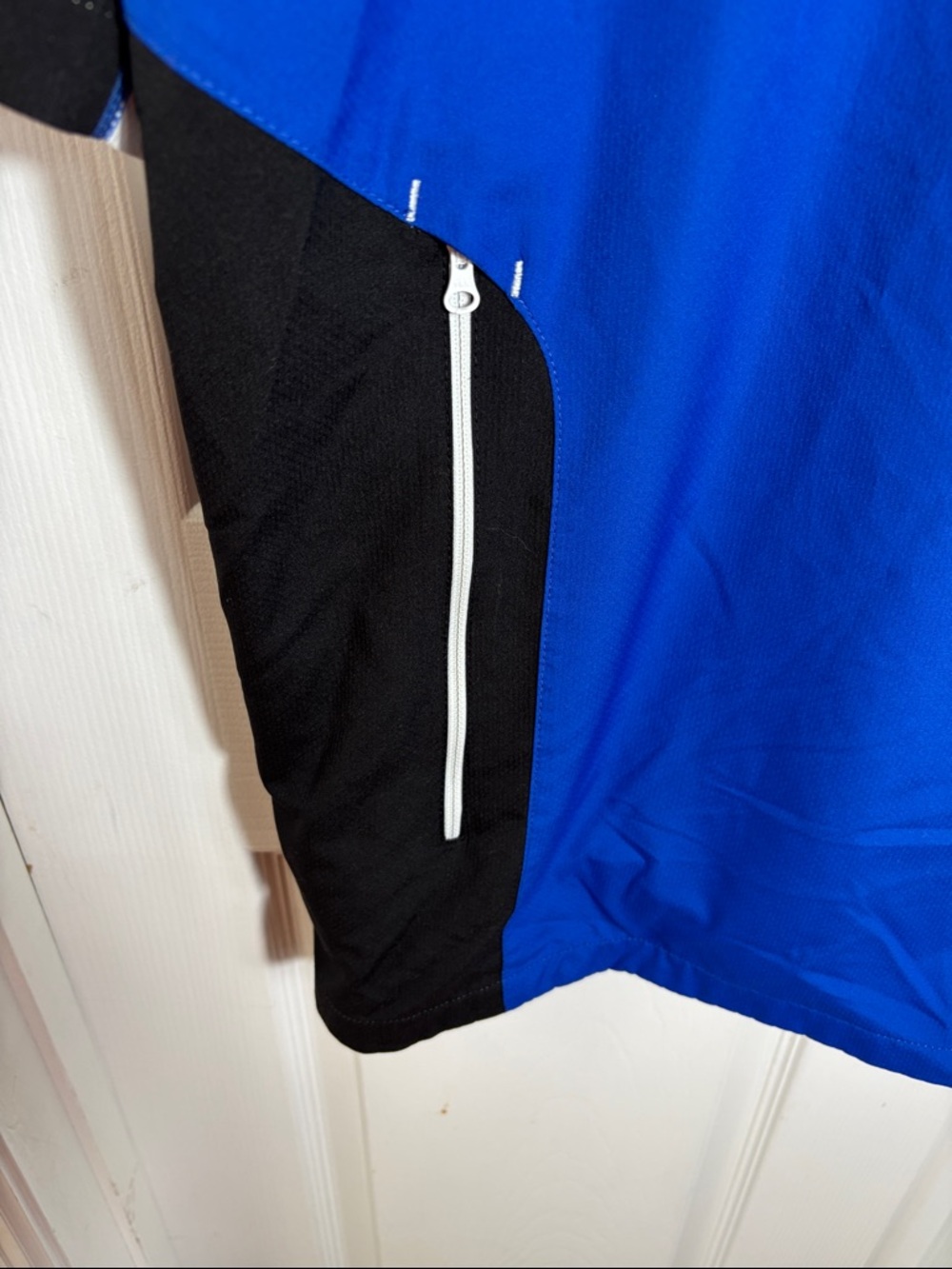 FootJoy Sport Windshirt Men’s XL Blue Golf Short Sleeve 1/2 Zip Pullover - Picture 4 of 9